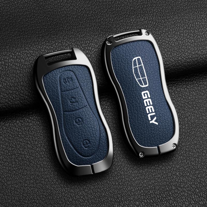 Compatible Key Cover for Geely: Xingrui, Emgrand GS, Boyue L, Xingyue L, Binyue Pro, Binrui, Icon, Vision X