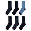 Mens Formal Crew Socks (Pack of 6)