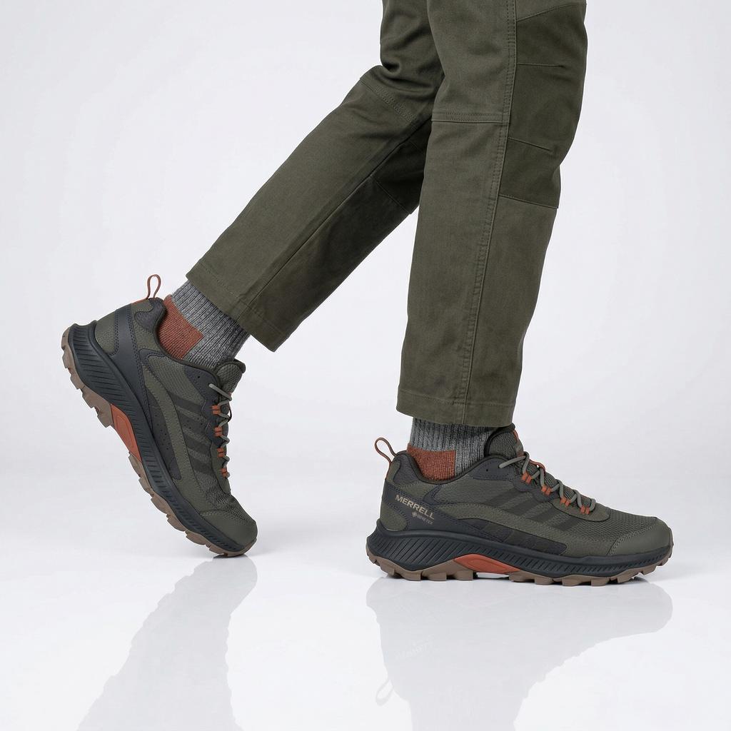 Merrell Speed Strike 2 GTX GORE-TEX - Men's Hiking Shoes Olive-Green J037827 ORIGINAL