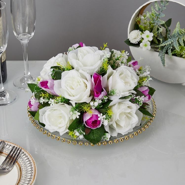 Artificial Flower Ball for Table Centerpieces Wedding Party