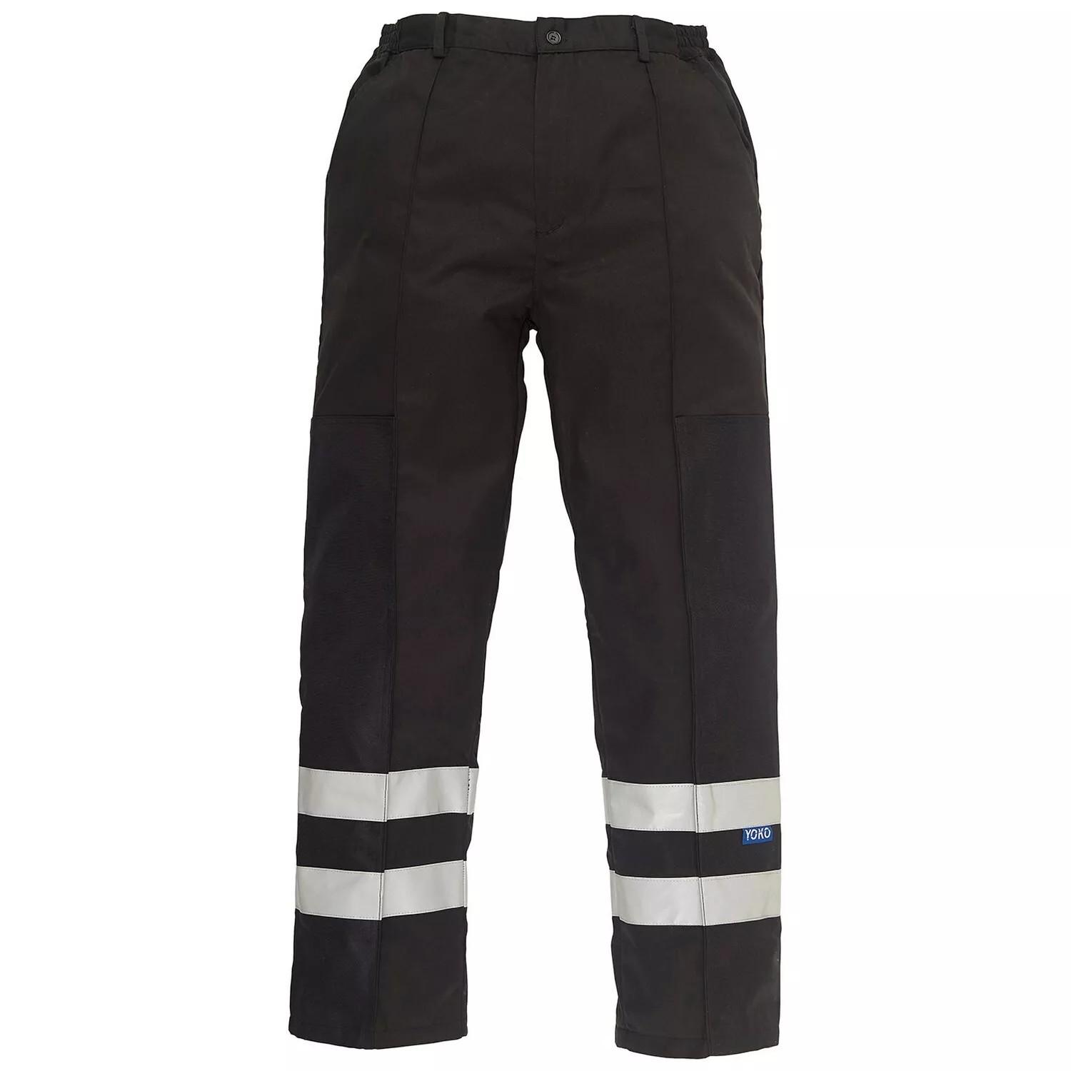 Yoko Pantaloni riflettenti balistici da uomo 40R nero