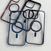 OEM JYCA-02 for Compatible TPU+Acrylic Shockproof Mobile Phone Case with Electroplate Portrait Design Camera Protector Boxed