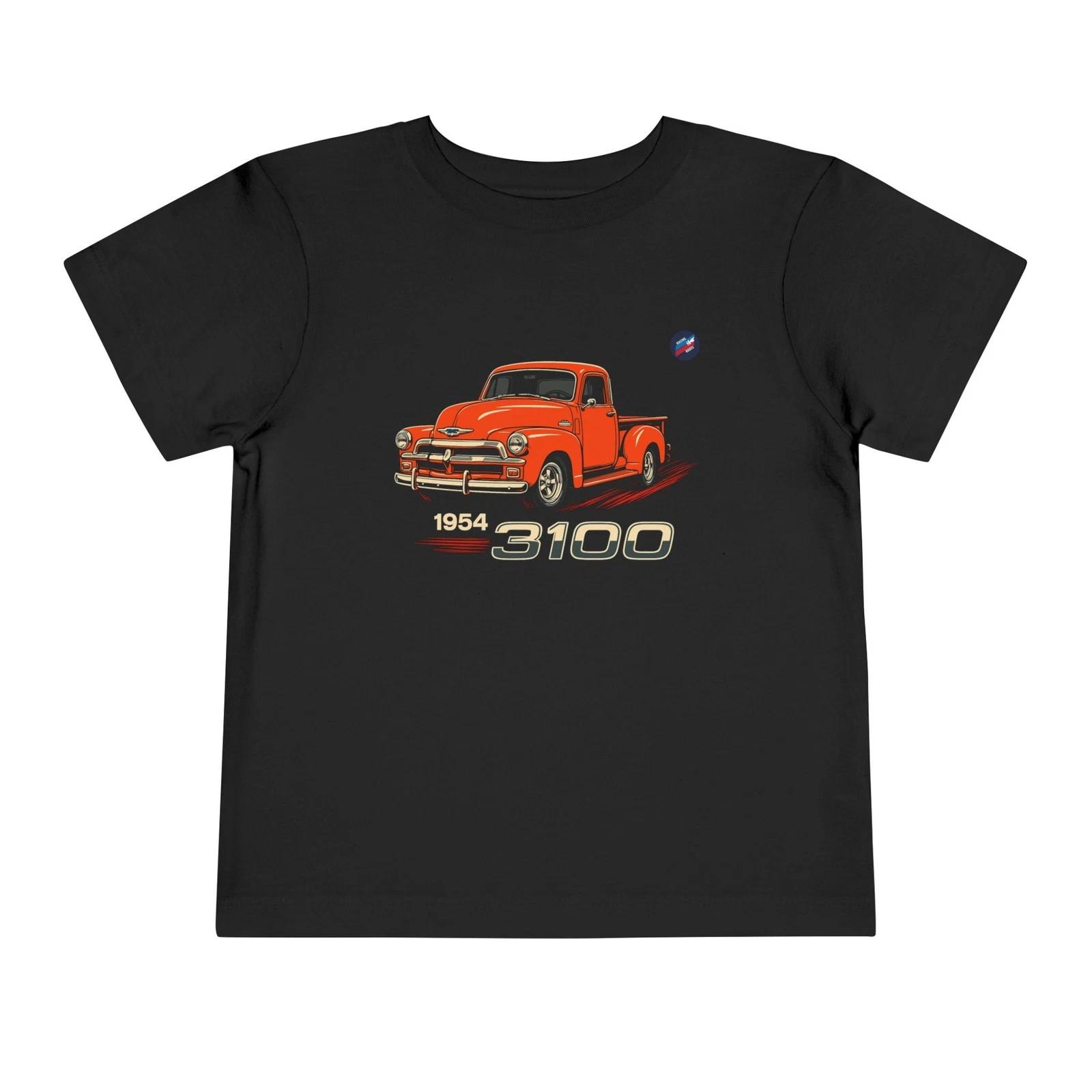 1954 Chevy 3100 Toddler T-Shirt – Vintage Orange Pickup Kids Tee M