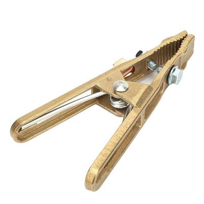 Welding Ground Clamp A Shape Welding Earth Ground Cable Clip Clamp Brass For Welding Machine Ground Clip 260A 300A 500A
