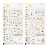 Midori Notizbuch Aufkleber Aufkleber Katzenmuster S + M 2 Sorten Set 82687006 82688006