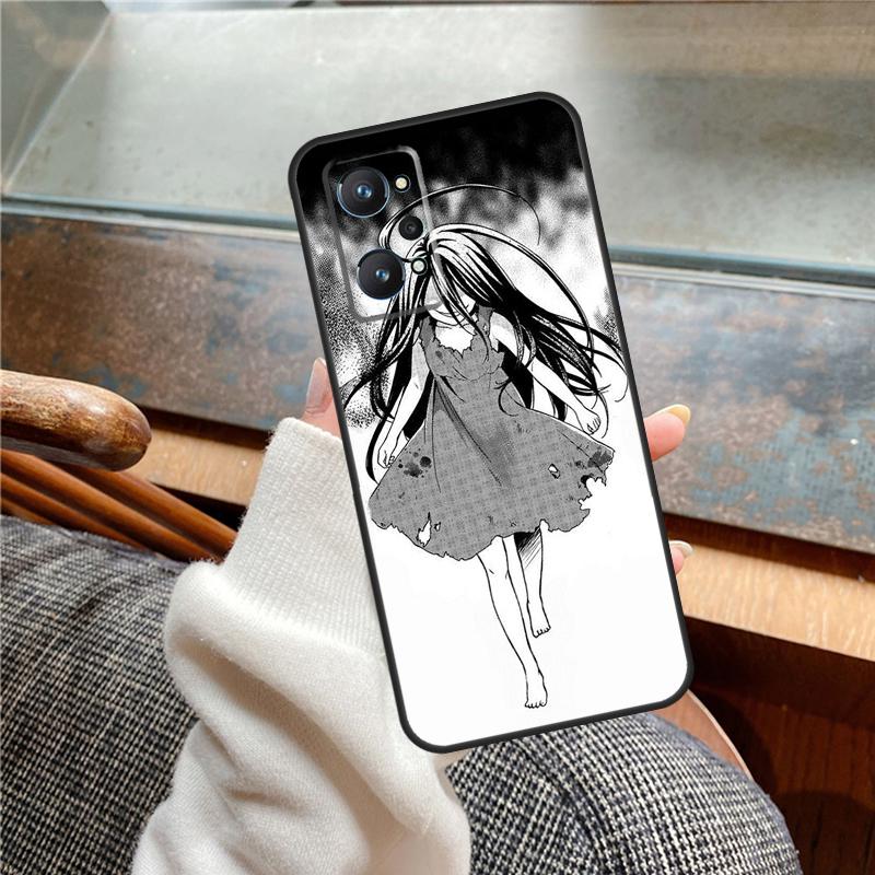 Horror Manga Style Case For Realme 15 Pro GT7 GT6 11 12 13 14 Pro Plus C55 C51 C53 C35 C33 C61 C65 C67 C71 C75
