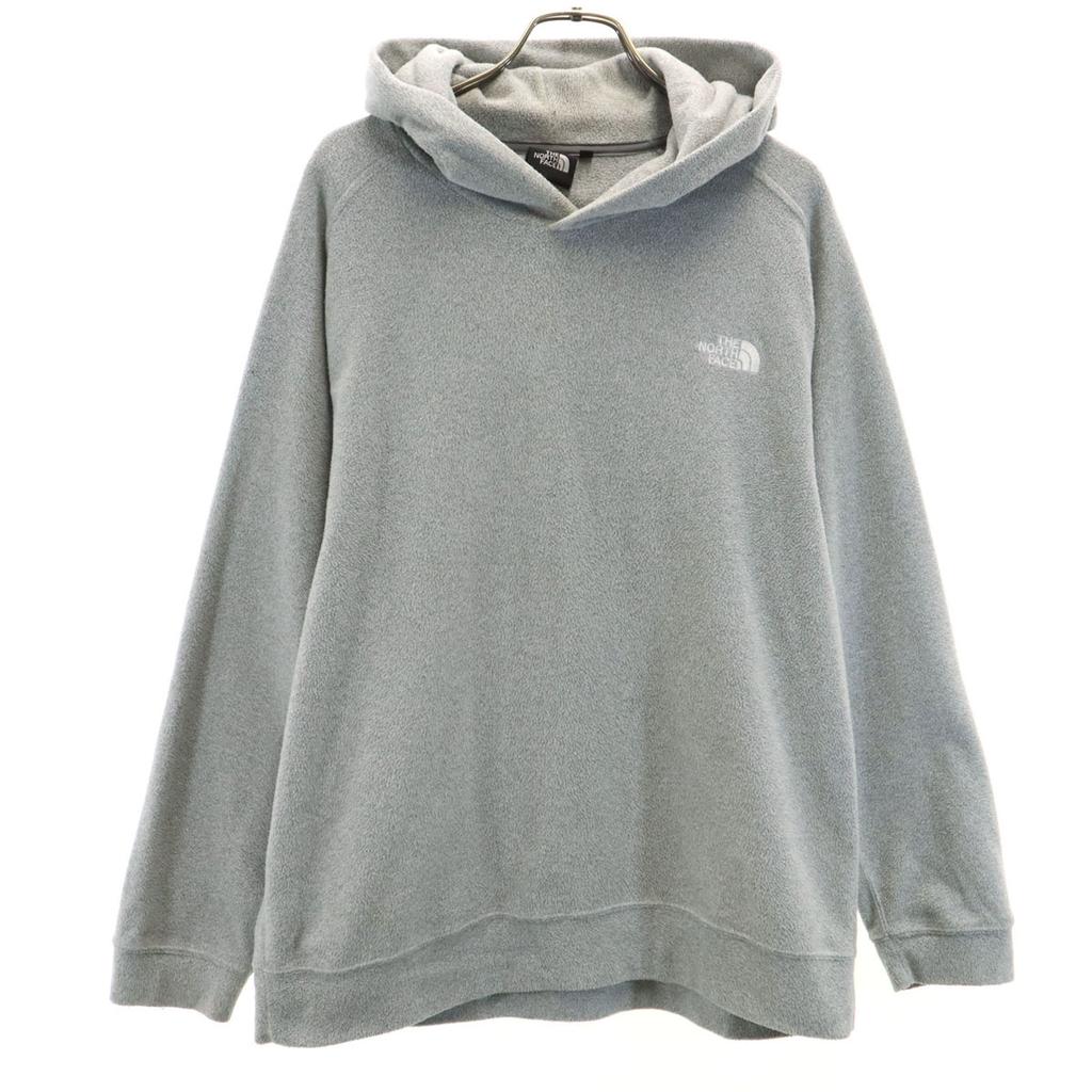 THE NORTH FACE Long sleeve Micro fleece Parker M gray Outdoor NL72230 Men's Used