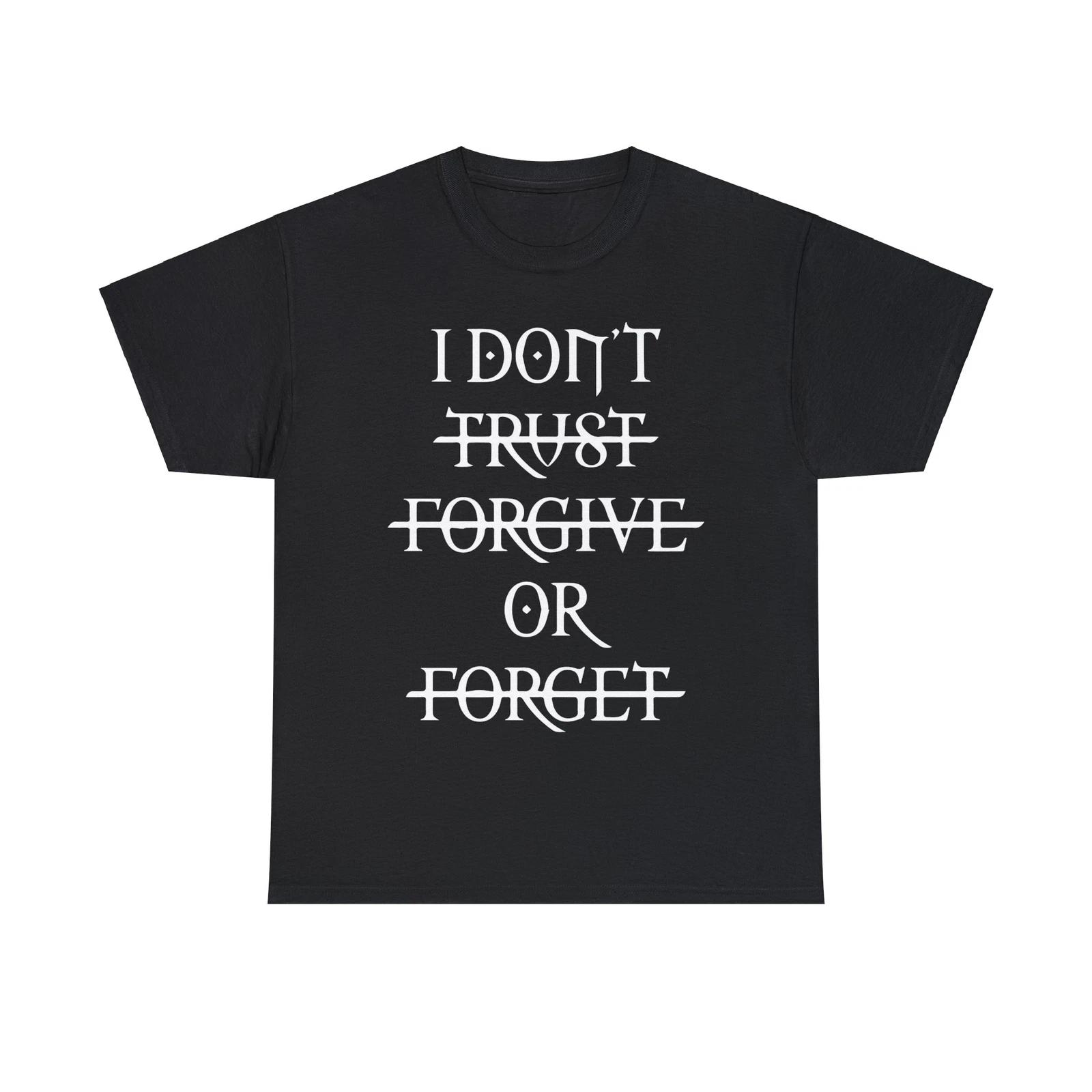 Ken Carson X Destroy Lonely T Shirt - I Dont Trust Forgive Or Forget Tour Merch L