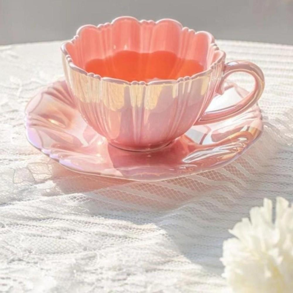 Keramik Trinkbecher Farbverlauf Saftbecher Kaffeegeschirr Kaffeetasse Weihnachtsgeschenk