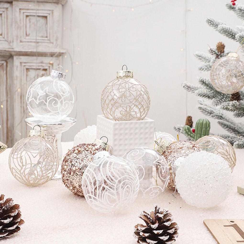 ABS Colorful Christmas Tree Ornaments For Festive Home Decor Christmas Decor Decoration Pendant