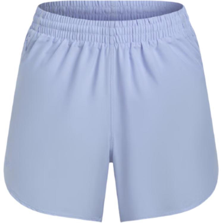 Under Armour Fly-By Woven Running Solid Sports Shorts Women Shorts 1383168-539