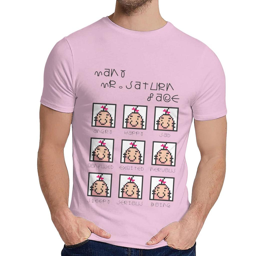 O Neck Many Face Earthbound Mother Rpg T Shirt Crazy For Male Natural Cotton La