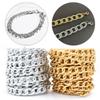 5Yards/Roll Aluminum Chain Metal NK Reticulate Twist Link Chain For Jewelry Making DIY Bracelets Necklace Clothing Bags Supplies