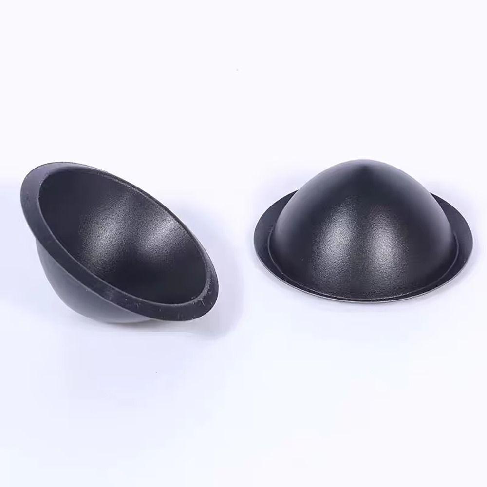 1/4Pcs PP Coned Dust Caps Black Protective Sleeve  Speaker Repair Parts Accessories