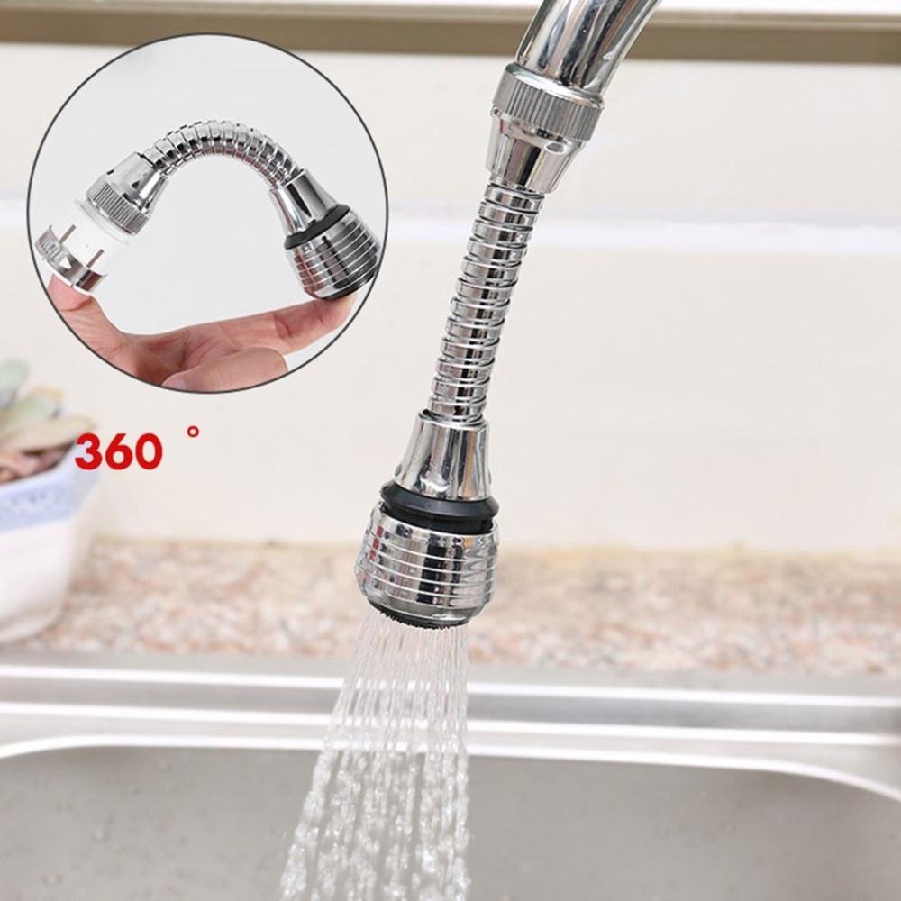 360 Degree Rotate Faucet Nozzle Faucet Aerator Kitchen Sprayer Head Water Saving Taps