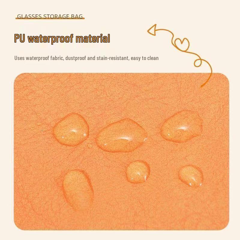 Portable Anti-Pressure Flannel Sunglasses Bag - Universal Simple Glasses Storage Solution