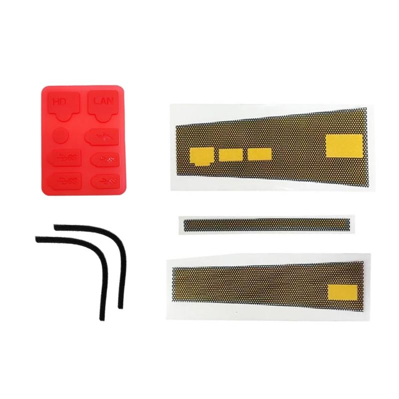 Dust Filter Game Console Faceplate Cooling Vents Dust Plug Dustproof Filter Cover Durable Mesh Cover Case for Slim