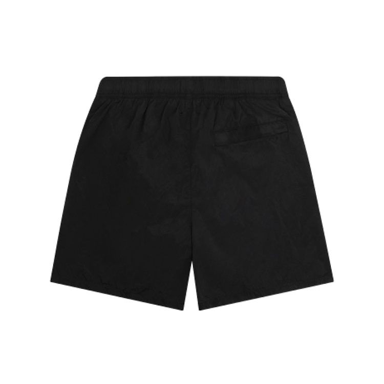 Stone Island Solid Color Letter Logo Elastic Straight Leg Shorts Men shorts Charcoal 7715B0943-V0065