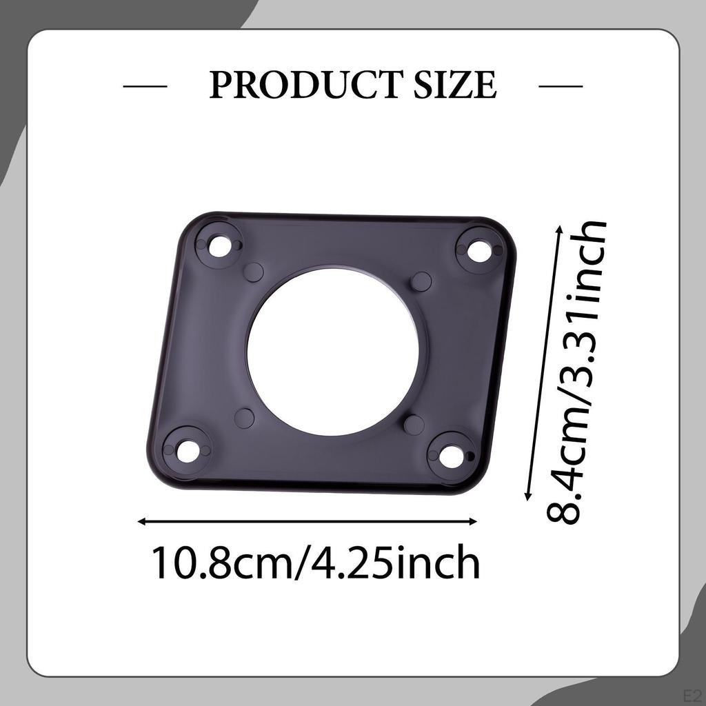 36 Charge Port Cover Plate Adapter Easy Installation for Txt Professional Replacement Black Premium