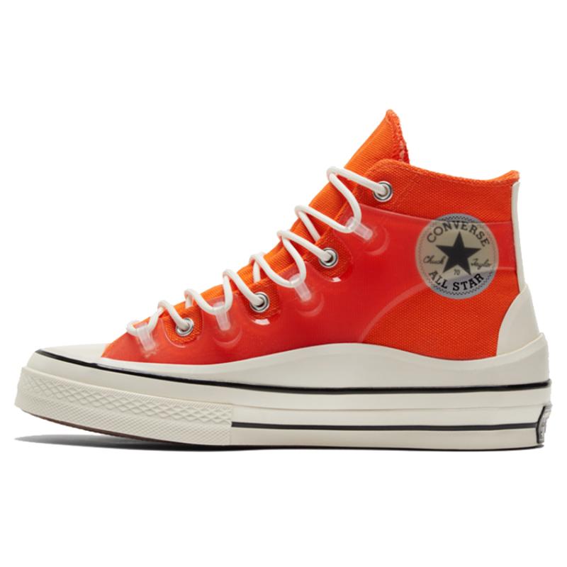 Converse Chuck Taylor All Star 1970s Utility Trendy Versatile Everyday Casual High Top Canvas Shoes Unisex Orange