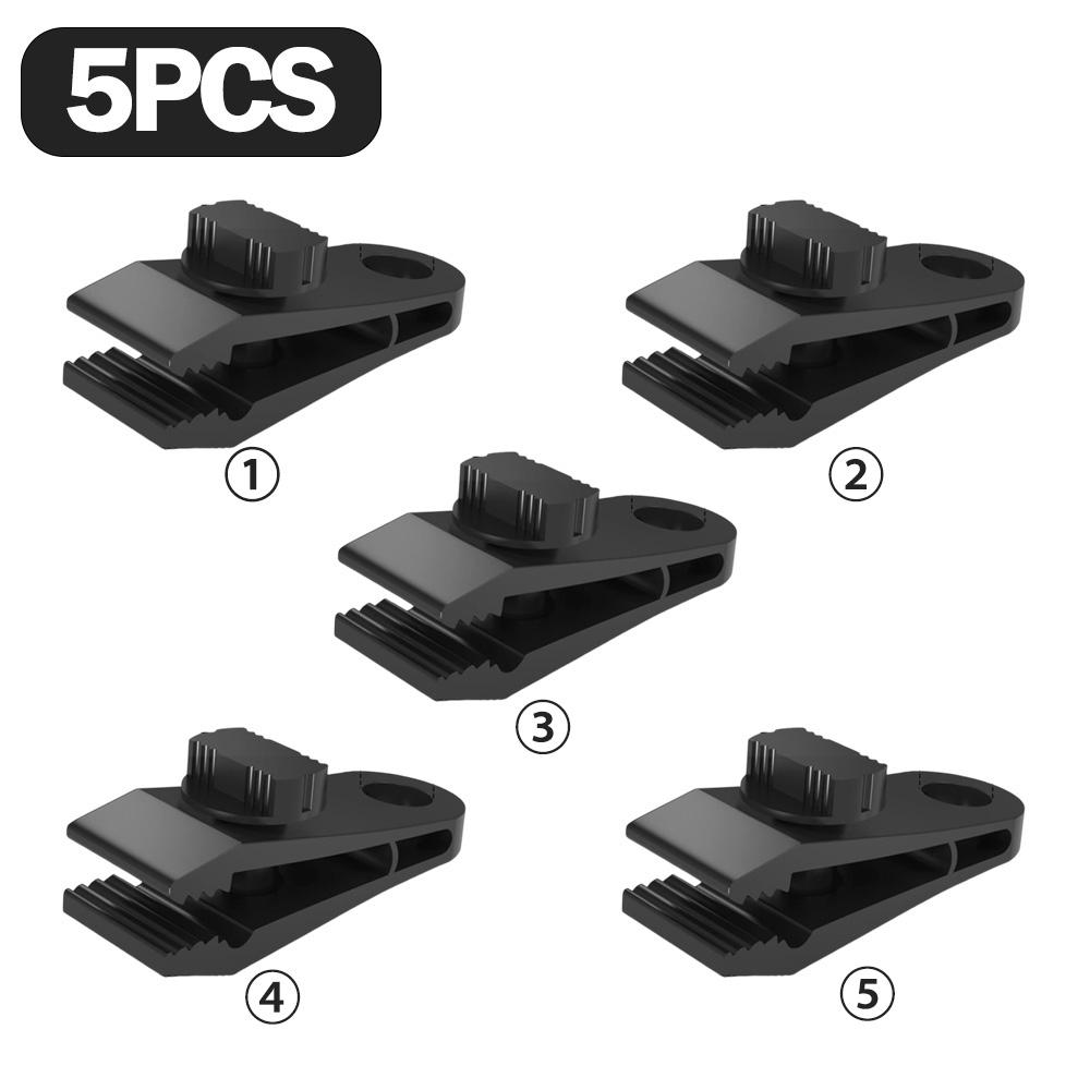 5or40 Pcs Tent Clip, Canopy Awning Clip, Tarpaulin Rope Clip, High Strength Tension Fastening, Suitable for Outdoor Camping