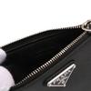 Zubehör 2MC086 QHH Nero Saffiano Dreieck-Karten-Münzetui [Prada] (Kartenhülle) Herren Damen [Marke] [Artikel]