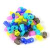 5PCS/Set Silicone Thimbles M/L/XL Size Available Hollowed Out Breathable Finger Picks Protector DIY Props Sewing Accessories ZYF