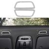 2pcs 2017- Silver Fit For Volvo V90 Steel Speaker Audio Surround Trim Cover