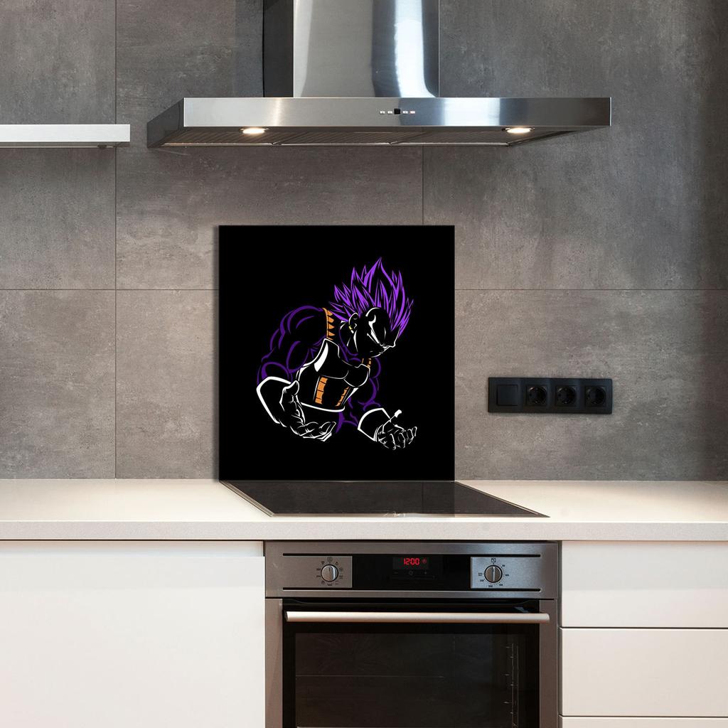 PANEL SZKLANY DO KUCHNI 60x65 Anime