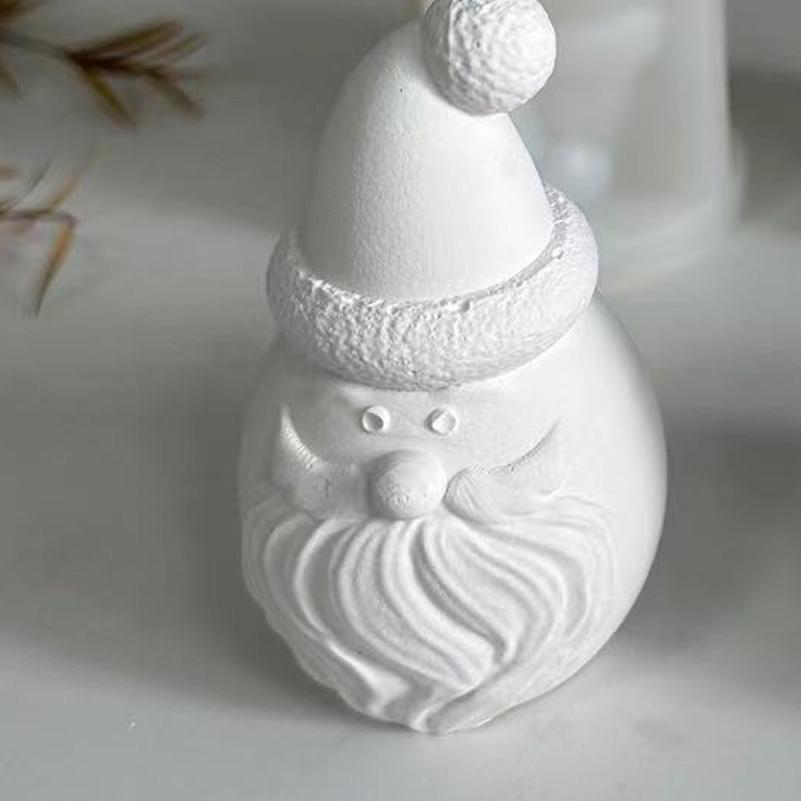 

Силиконовая форма «Снеговик», рождественская ароматерапевтическая свеча, гипсовая форма, декоративная гипсовая силиконовая форма, набор для изготовления свечей