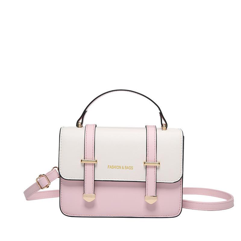 Chic Colorful 2024 Fashion Small Shoulder Bag Women's Texture Handbag Street Style