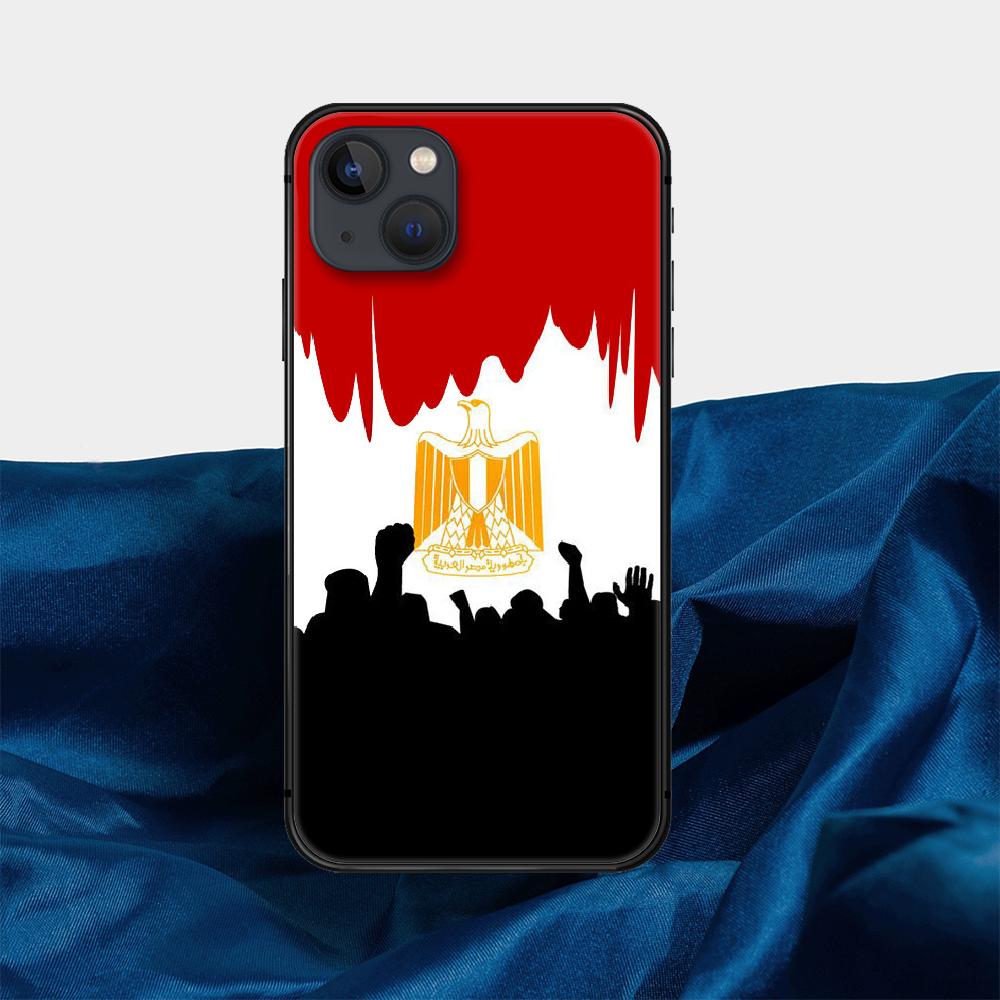 Egypt Flag Phone Case For iPhone Samsung Galaxy Redmi Xiaomi Oppo OnePlus Note S A 7 8 9 10 11 12 13 14 20 21 22 23 53 54 Pro Max Plus Ultra TPU Soft