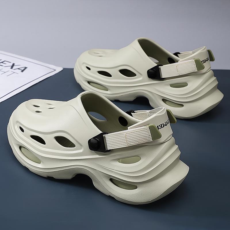 Men's Summer Non-Slip Wear-Resistant Sports Sandals with Thick Sole for Outdoor Activities