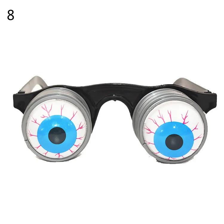 1 Piece of Halloween Glasses Creative Novelty Funny Glasses Pumpkin Skull Spider Web Scary Eyeballs Scary