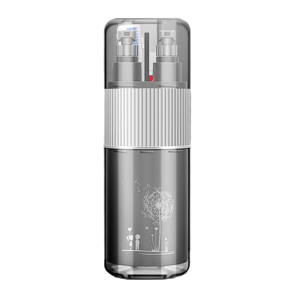 Lightweight Multifunction Toothpaste Cup Shampoo Storage Compact Plastic Storage Bottle Plastic Leak-proof Portable Travel Cup