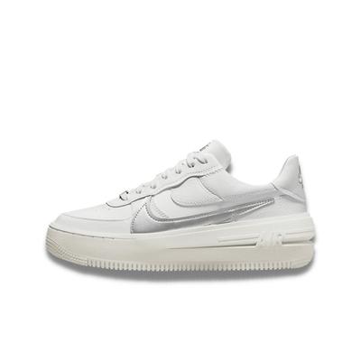 Air Force 1 Low Plataforma Summit White Prata Metálico