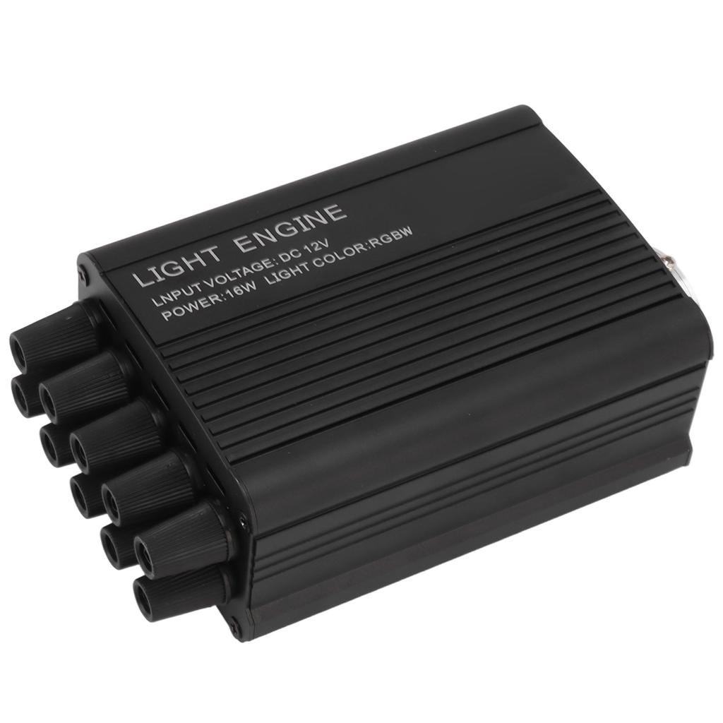 Fiber Optic Lights Kit Bluetooth LED Colorful Music Sound Control RGBW Shooting Stars Light Kit DC12V