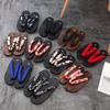 Fashion Japanese Traditional Geta Flat Bottom Unisex Wooden Paulownia Clog Man Woman Ninja Cosplay Shoes Flip Flop Summer Sandals 2025