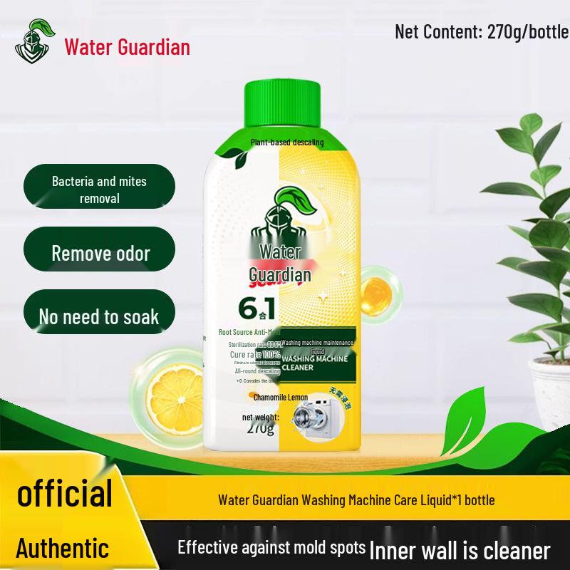 

Water Guardian: All-in-One Detergent, Stain & Mold Remover, Washing Machine & Toilet Cleaner
