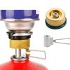 1 Satz Gaskocher Nachfülladapter Outdoor Gasadapter Nachfüllen Flachbehälter Konvertierungsadapter Gassparer Plus Gasumwandler Schalthebel