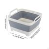 Fruit Washing Basket Foldable Household Storage Draining