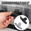 Motorhome Waste Tank Valves Drain Handle Repair Kit for Replacing Damaged Handles and Restoring Manual Gate Operation