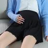 High Waist Maternity Safety Pants - Ice Silk, Loose, Plus Size, Anti-Exposure, Summer Fashion