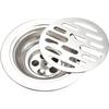 Odor Proof Floor Drain 4 Inch, Round Shower Drain Backflow Preventer