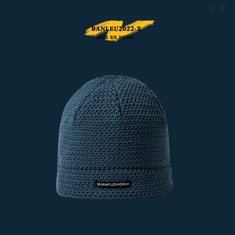 

Японская Ретро Зимняя Шапка-бини для Женщин, Показывающая Лицо, Маленькая Вязаная Рыбацкая Шапка, Универсальный Ленивый Стиль, Большая Голова Окружает Холодная Шапка для Головы One Size