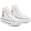 Chuck Taylor All Star Wmns Converse Lift High 'Valentine's Day - Vintage White' Women's 571119C
