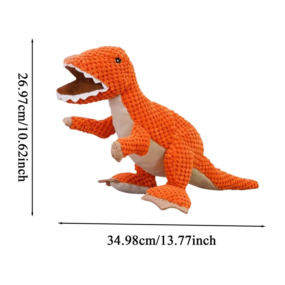 Dog Plush Chew Toys Animal Shaped Teething Toys Squeaky Plush Bite Resistant Soft Pet Chewing Supplies For Indoor Outdoor