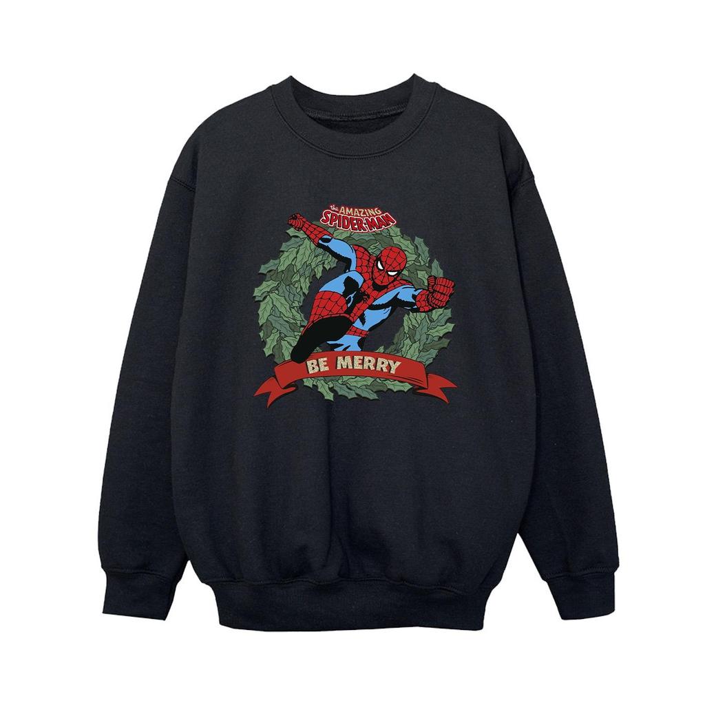 Spider-Man Boys Be Merry Sweatshirt