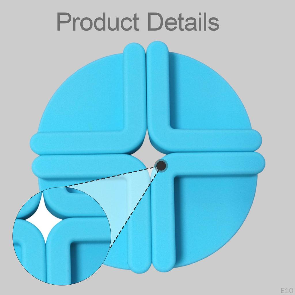 4 Pieces Cutting Board Feet Chopping Boards Replace Warm Gifts Silicone Foot Pad