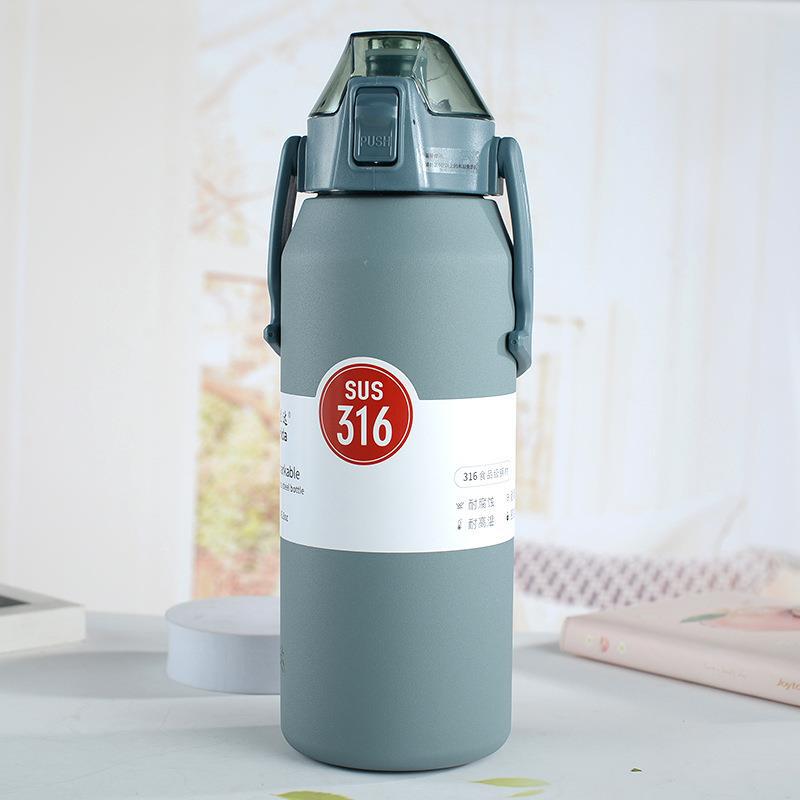 316 Nerezová vakuová baňka Velkokapacitní kelímek na brčko